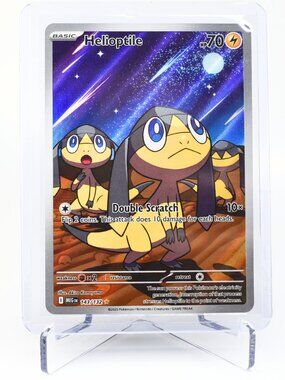 Pokemon TCG Helioptile 143/132 Mega Evolution Illustration Rare NM